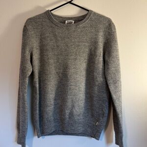 Women's M - 100% Wool - Zady Gray Sweater (like new)